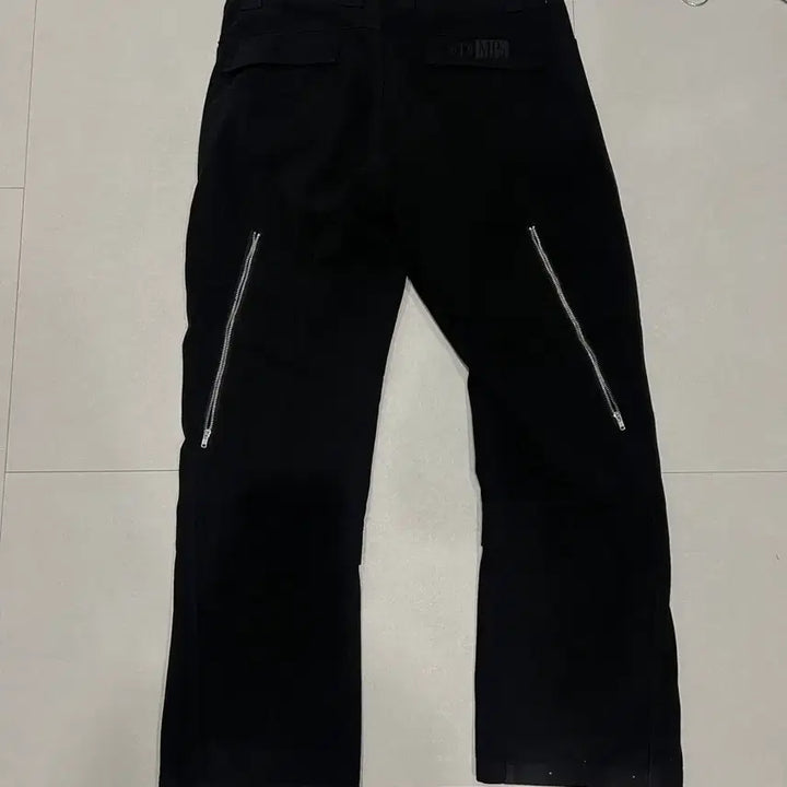 [BUNJANG] Plastic Product Wave Zipper Pants Black L / 플라스틱 프로덕트 웨이브 지퍼팬츠 블랙 L