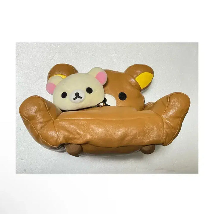 [BUNJANG] San-X Rilakkuma and Korilakkuma Sofa Cushion Set / 고전 리락쿠마 인형 소파 쿠션세트/코리락쿠마 쇼파 산엑스 레어 희귀