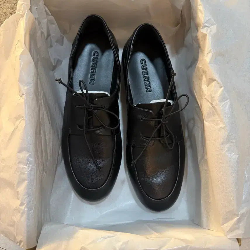 [BUNJANG] CUEREN Roma 14 Loafers Black 235 / CUEREN 쿠에른 로마14 보트화 로퍼 블랙 235