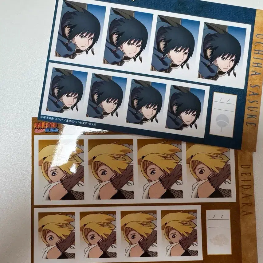 [BUNJANG] Sasuke &amp; Deidara Photo Bundle / 사스케 데이다라 증명사진 팔아요