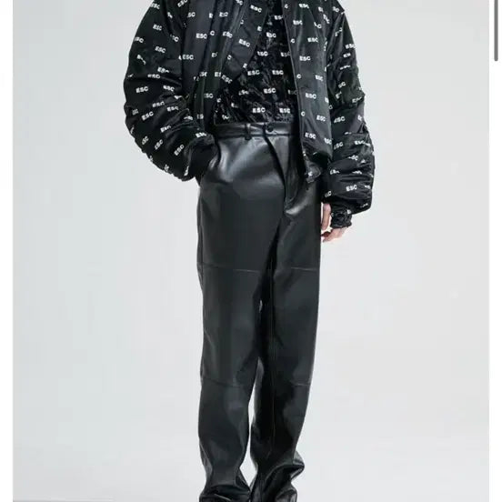 [BUNJANG] ESC Studio Leather Pants / esc studio 레더 팬츠