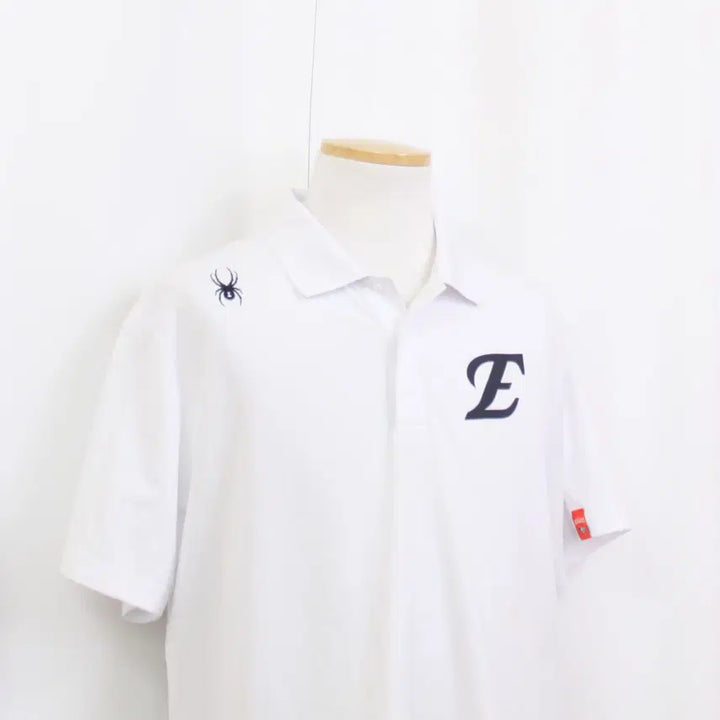 [BUNJANG] Spyder Hanwha Eagles 2025 Collar T-shirt / [정품] 스파이더 한화이글스 2025 최신상 반팔 카라티 (L) 상상샵