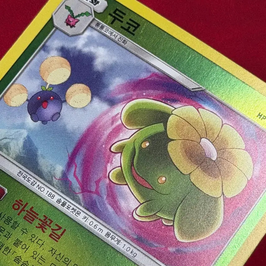 [BUNJANG] Pokemon Snom Card / 귀여운 포켓몬 두코 홀로 카드 (솜솜코)
