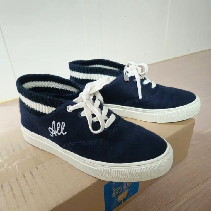 [BUNJANG] Tory Burch Sport Navy Sneakers (5.5) - Women&