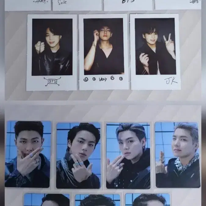 [BUNJANG] BTS Polaroid (7) + Proof Album Photocard (7) Bundle Set / 방탄 폴라로이드(7장)+Proof 앨범 포토카드(7장)일괄양도