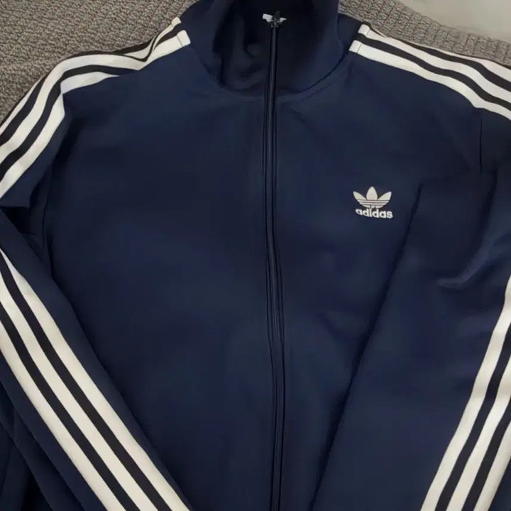 [BUNJANG] Adidas Adicolor Classic Beckenbauer Track Jacket - Night Indigo / 아디다스 아디컬러 클래식 베켄바우어 트랙 자켓 나이트 인디고 IA4776