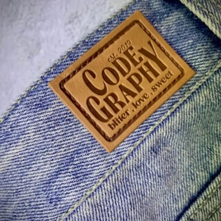 [BUNJANG] Code:graphy Denim Long Skirt / 코드그래피 데님청치마