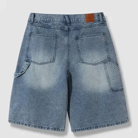 [BUNJANG] DIMITRI Black Bermuda Denim Pants / 디미트리 블랙 버뮤다 데님 팬츠