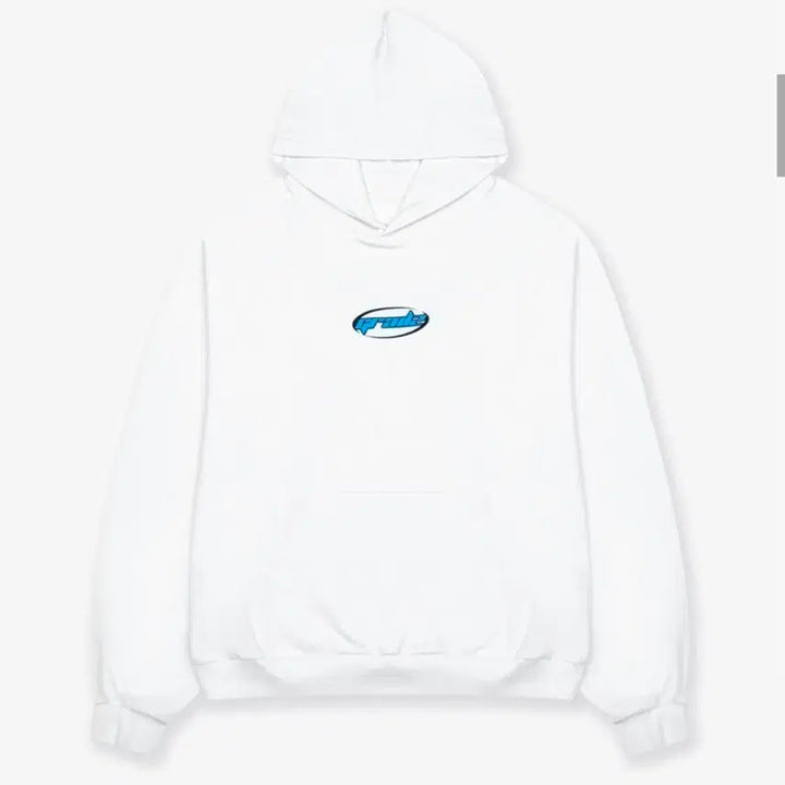 [BUNJANG] GRAILZ Multi Logo Hoodie (White) - Long Sleeve Hoodie / 그레일즈 남성 여성 긴팔 후드티 멀티로고 흰색후드티 새상품