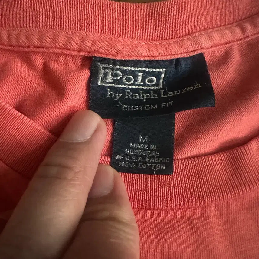 [SOLD OUT] 90s 빈티지 폴로랄프로렌 반팔티셔츠 수소봉제 싱글스티치