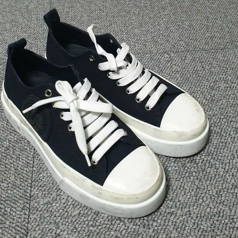 [BUNJANG] Dolce &amp; Gabbana Portofino Canvas Low-Top Sneakers / 돌체앤가바나 포르토피노 캔버스 로우탑 스니커즈 판매합니다