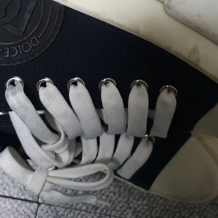 [BUNJANG] Dolce &amp; Gabbana Portofino Canvas Low-Top Sneakers / 돌체앤가바나 포르토피노 캔버스 로우탑 스니커즈 판매합니다