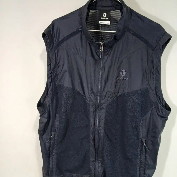 [SOLD OUT] 블랙야크 남성 바람막이 조끼 네이비