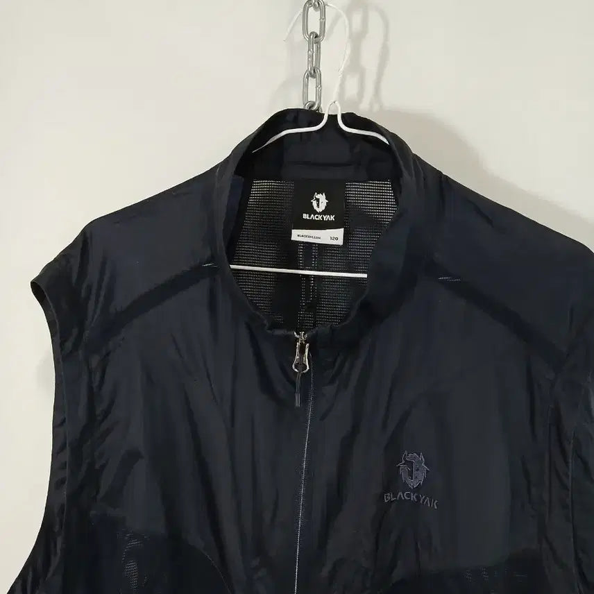 [SOLD OUT] 블랙야크 남성 바람막이 조끼 네이비