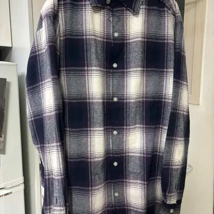 [SOLD OUT] 디스이즈네버댓 컷 오프 체크 셔츠