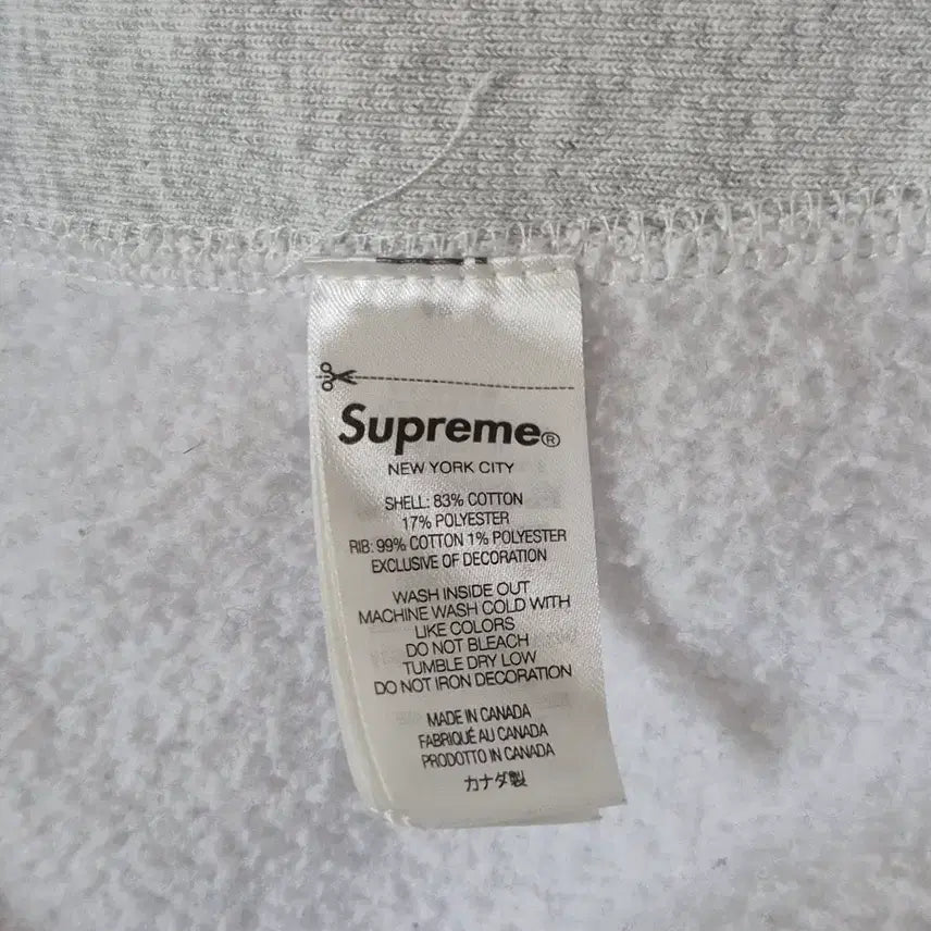 [BUNJANG] Supreme Futura Ash Grey Hoodie XL / 슈프림 퓨추라 애쉬그레이 후드 xl