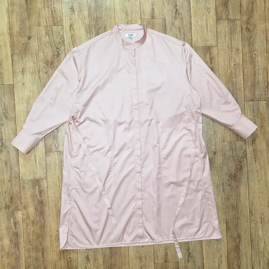 [BUNJANG] COS Oversized Grandad Collar Shirt Dress / COS 오버사이즈 그랜대드 칼라 셔츠원피스 프리사이즈