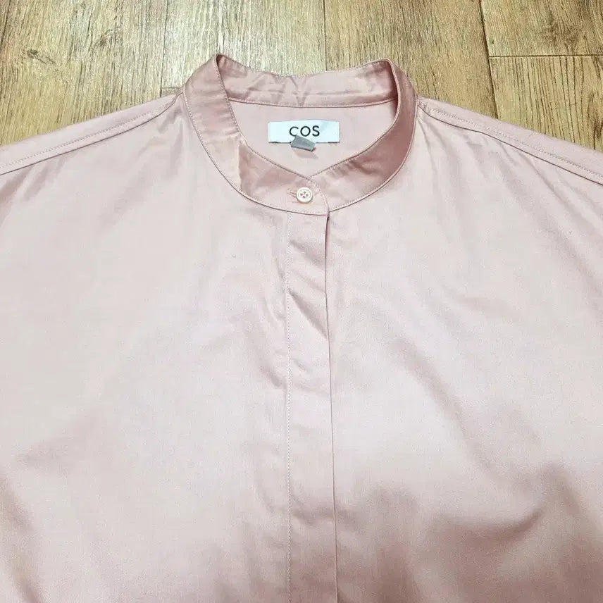 [BUNJANG] COS Oversized Grandad Collar Shirt Dress / COS 오버사이즈 그랜대드 칼라 셔츠원피스 프리사이즈