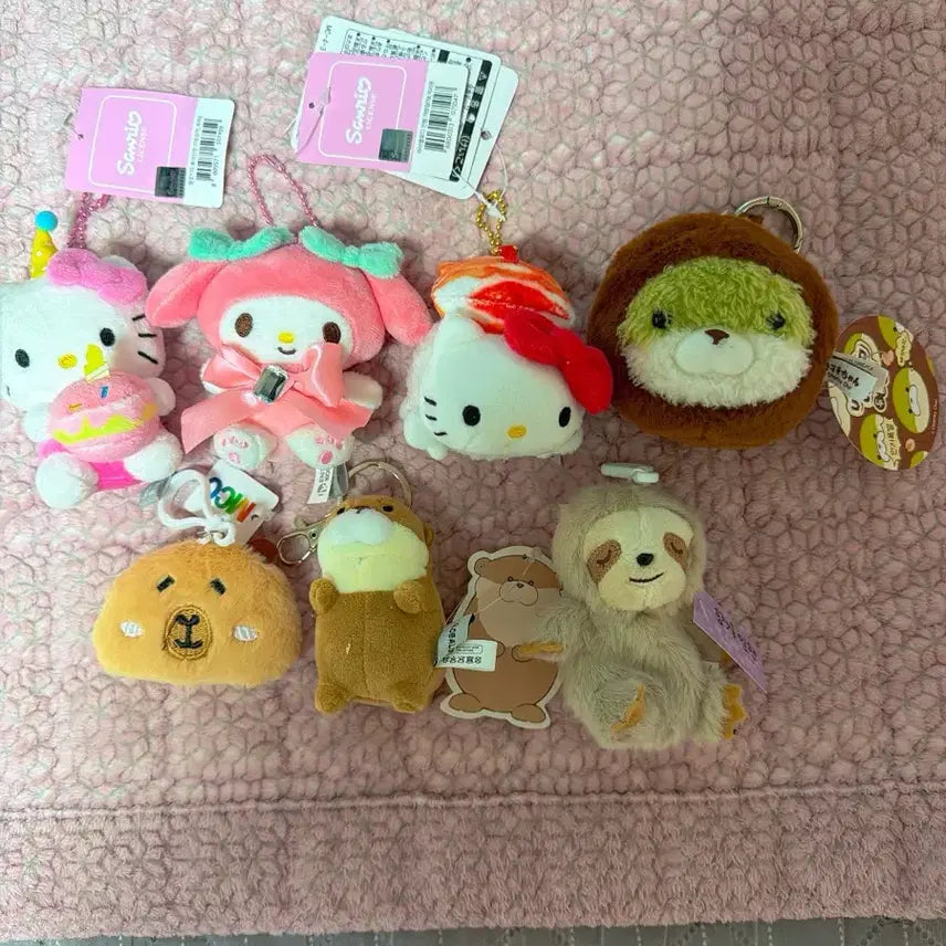 [SOLD OUT] 키티,마멜,우소우소 등 키링인형 새상품