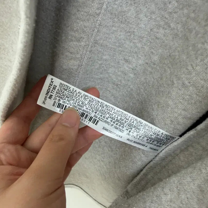 [BUNJANG] 자라 오버셔츠 자켓 아이보리 / 자라 오버셔츠 자켓 아이보리