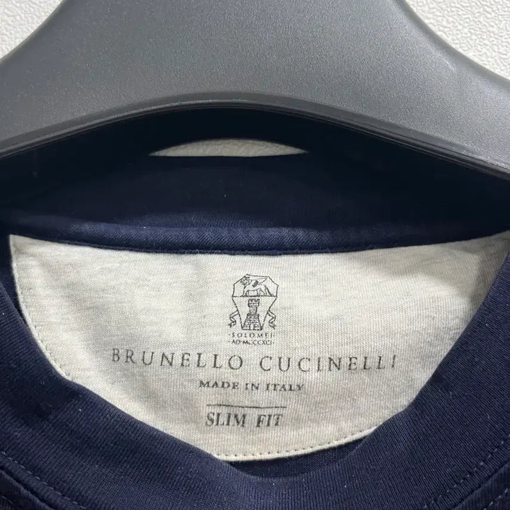 [BUNJANG] Brunello Cucinelli Navy Short Sleeve Shirt / {S Size} 브루넬로 쿠치넬리 네이비 반팔