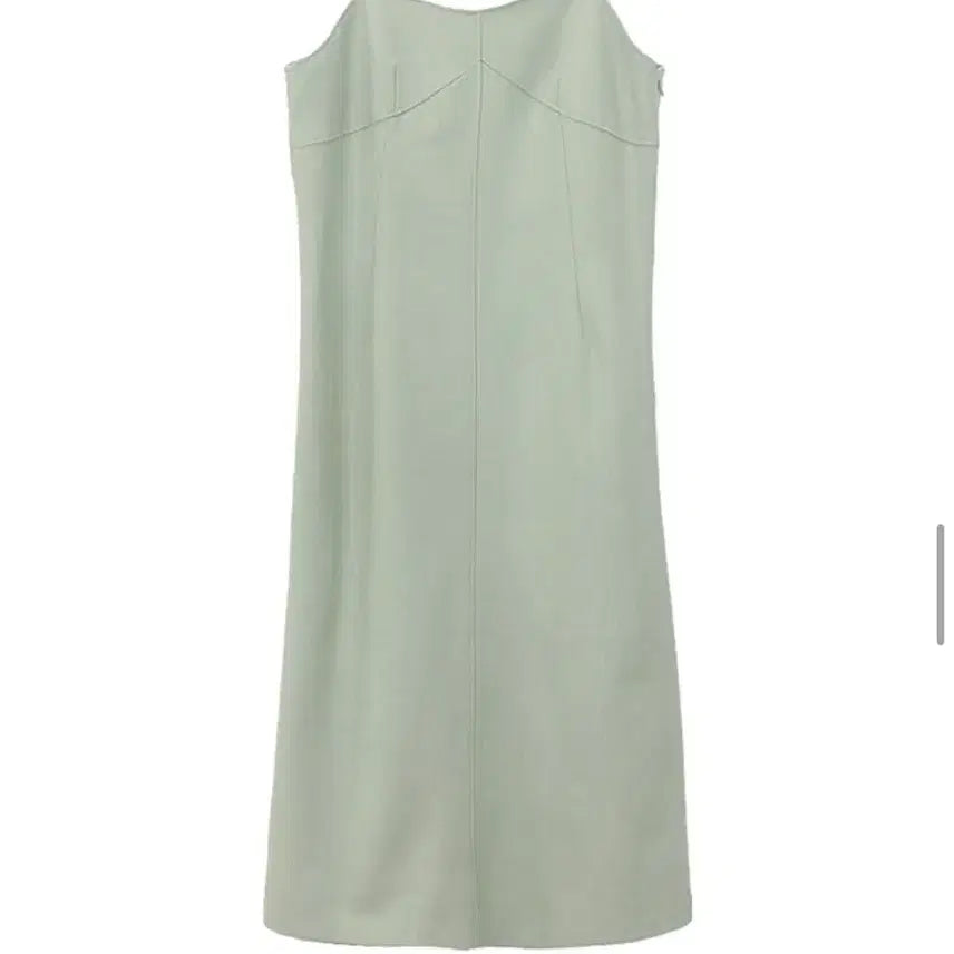[BUNJANG] OneLog V-Neck Bustier Dress / 옷장정리)원로그 뷔스티에 원피스 하객룩원피스 (민트,베이지)