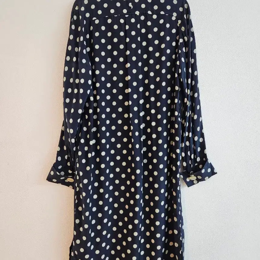 [SOLD OUT] (정품)발렌티노 미스브이라인 실크 도트 원피스