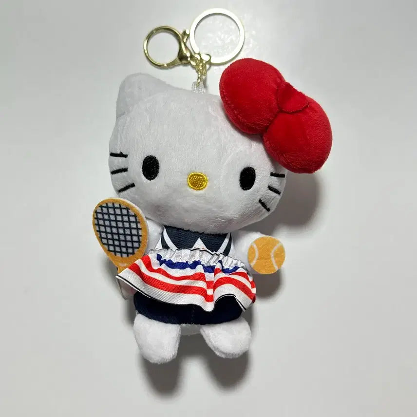 [BUNJANG] Hello Kitty Tennis Doll Keychain New Arrival / 헬로키티 테니스 인형 키링 새상품 신상