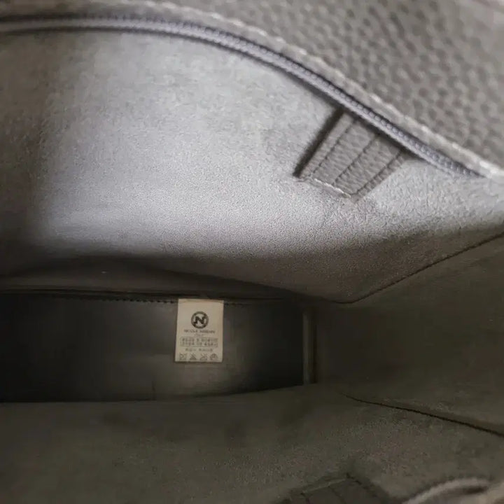 [BUNJANG] NICOLLE ARBENNI Gray Tote/Shoulder Bag / 니콜아르데니 그레이 토트백 겸 숄더백
