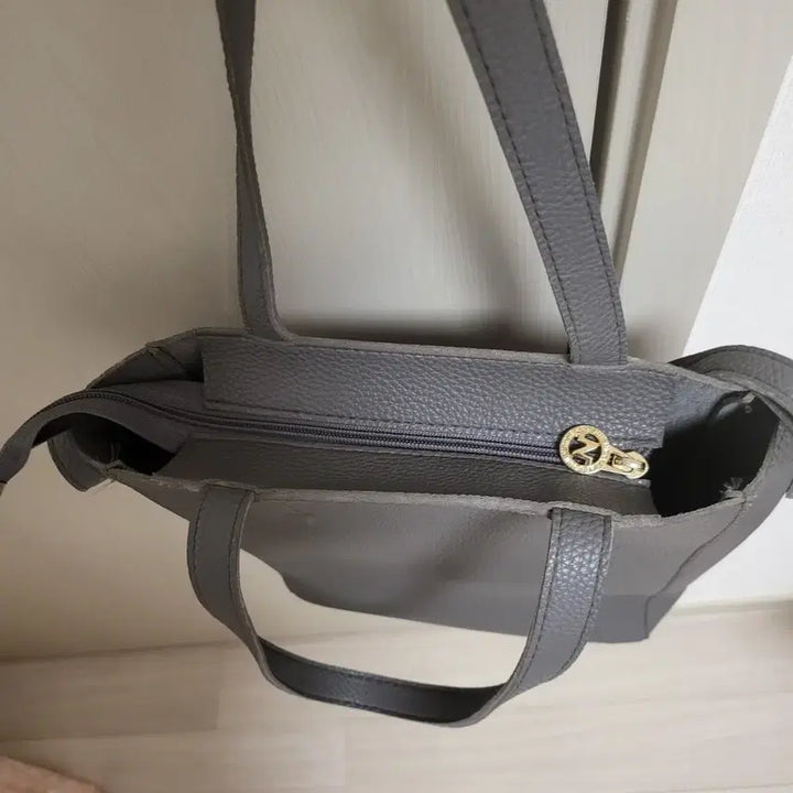 [BUNJANG] NICOLLE ARBENNI Gray Tote/Shoulder Bag / 니콜아르데니 그레이 토트백 겸 숄더백