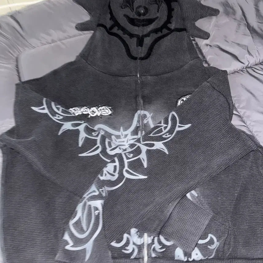 [BUNJANG] Glory Thorn Full Zip Hoodie / 글로갱 풀집업 후디 Glory Thorn Full Zip Hood