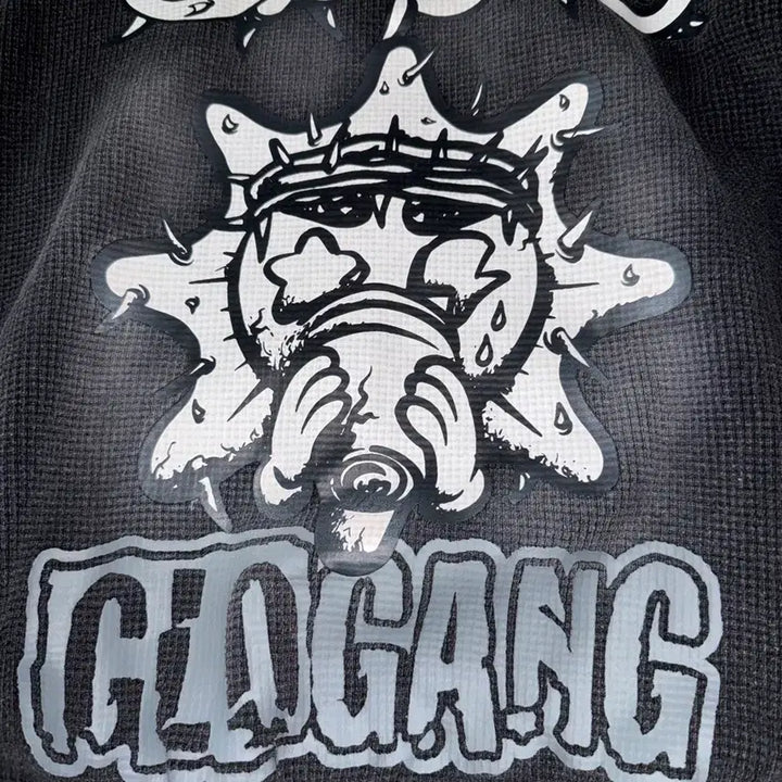 [BUNJANG] Glory Thorn Full Zip Hoodie / 글로갱 풀집업 후디 Glory Thorn Full Zip Hood