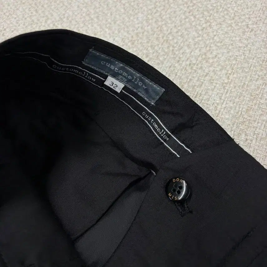 [BUNJANG] Customellow Black Pants (Size 32) / 커스텀멜로우 블랙 팬츠(32size)