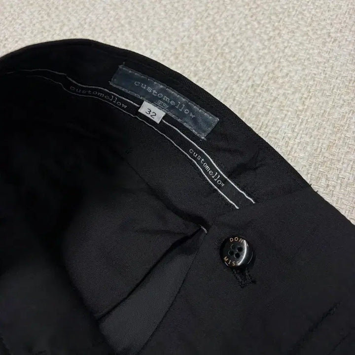 [BUNJANG] Customellow Black Pants (Size 32) / 커스텀멜로우 블랙 팬츠(32size)