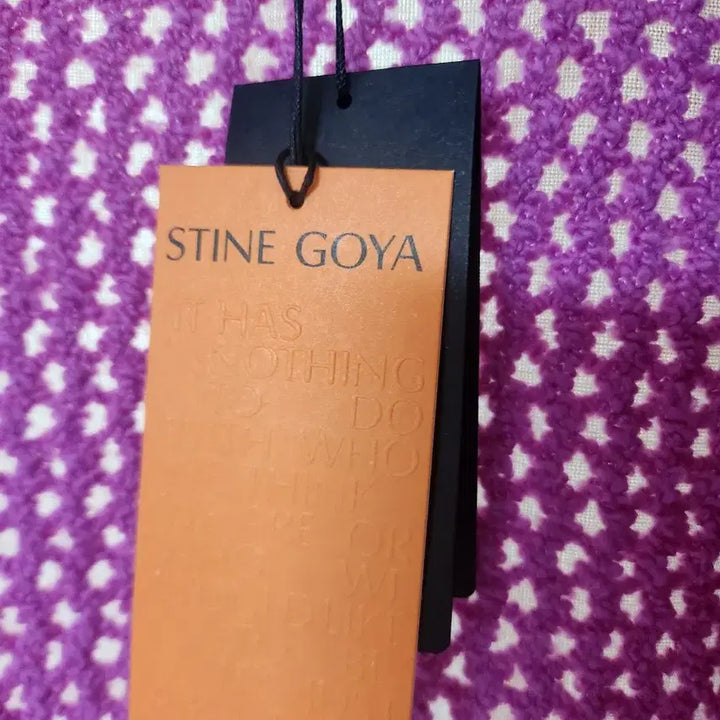 [BUNJANG] STINE GOYA Purple Crochet Cardigan / STINE GOYA 퍼플 크로셰 가디건