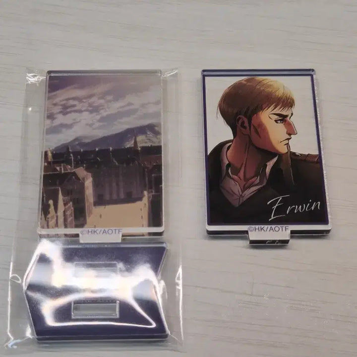 [BUNJANG] Attack on Titan Levi Acrylic Stand / 진격거 리바이 에렌 엘빈 한지 쟝 아크릴 스탠드 일괄