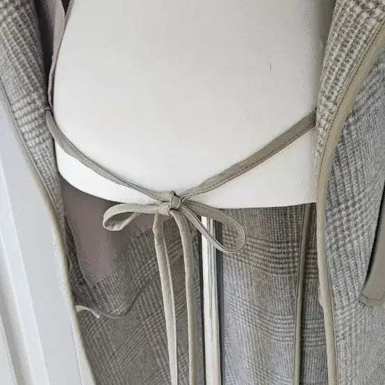 [BUNJANG] ZULOG Check Pattern Cape Coat / 줄로그 체크 패턴 케이프 코트