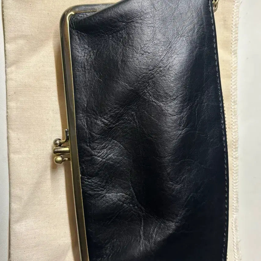 [BUNJANG] Fournier Works NOUVEAU Wallet L Black / 포디어웍스 누보 가죽 지갑 L 블랙