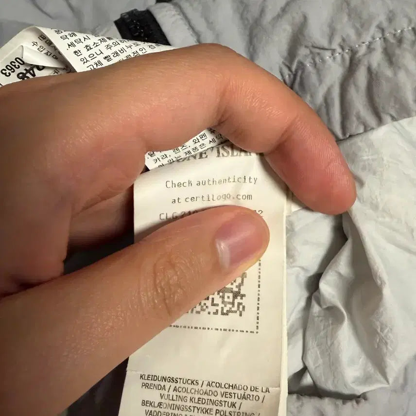 [BUNJANG] Stone Island Naslan Polartec Overshirt Jacket Light Gray / [XL] 21FW 스톤아일랜드 나슬란 폴라텍 오버 셔츠 자켓 라이트그레이