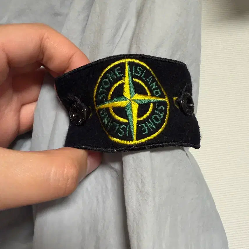 [BUNJANG] Stone Island Naslan Polartec Overshirt Jacket Light Gray / [XL] 21FW 스톤아일랜드 나슬란 폴라텍 오버 셔츠 자켓 라이트그레이