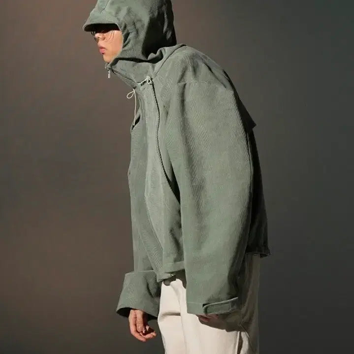 [BUNJANG] GRAILZ Unisex Hooded Zip-up Jacket / 그레일즈 남성 여성 후드집업 아우터 새상품