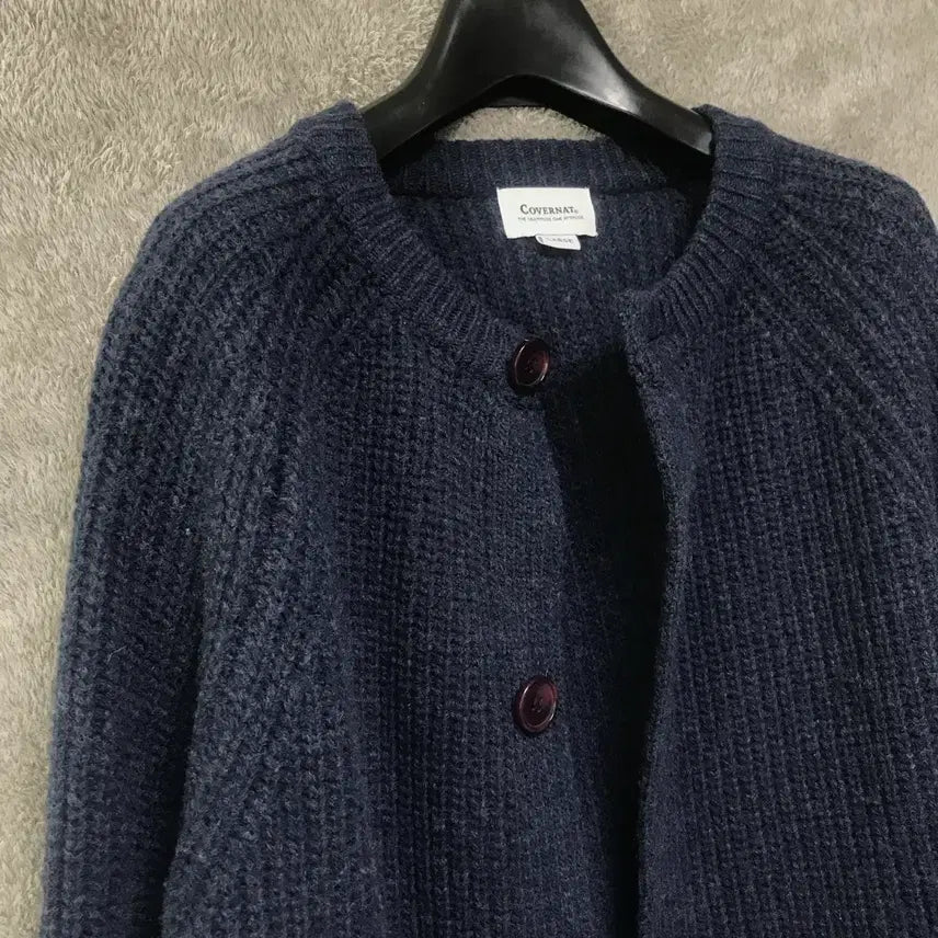 [BUNJANG] Covernat Wool Round Neck Cardigan - L Size / 커버낫 울 라운드넥 가디건 L사이즈