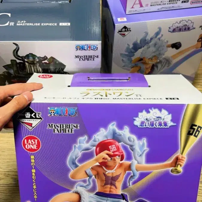 [BUNJANG] One Piece Last One Monkey D. Luffy Baseball Ver. Figure / (미개봉 최저가) 원피스 제일복권 상상의 미래 라스트원 루피 야구버전