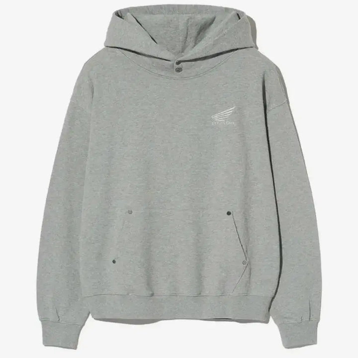 [BUNJANG] Honda Motorcycle Apparel Gray Hoodie / 혼다 모터사이클 어패럴 후드티