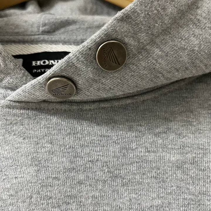 [BUNJANG] Honda Motorcycle Apparel Gray Hoodie / 혼다 모터사이클 어패럴 후드티