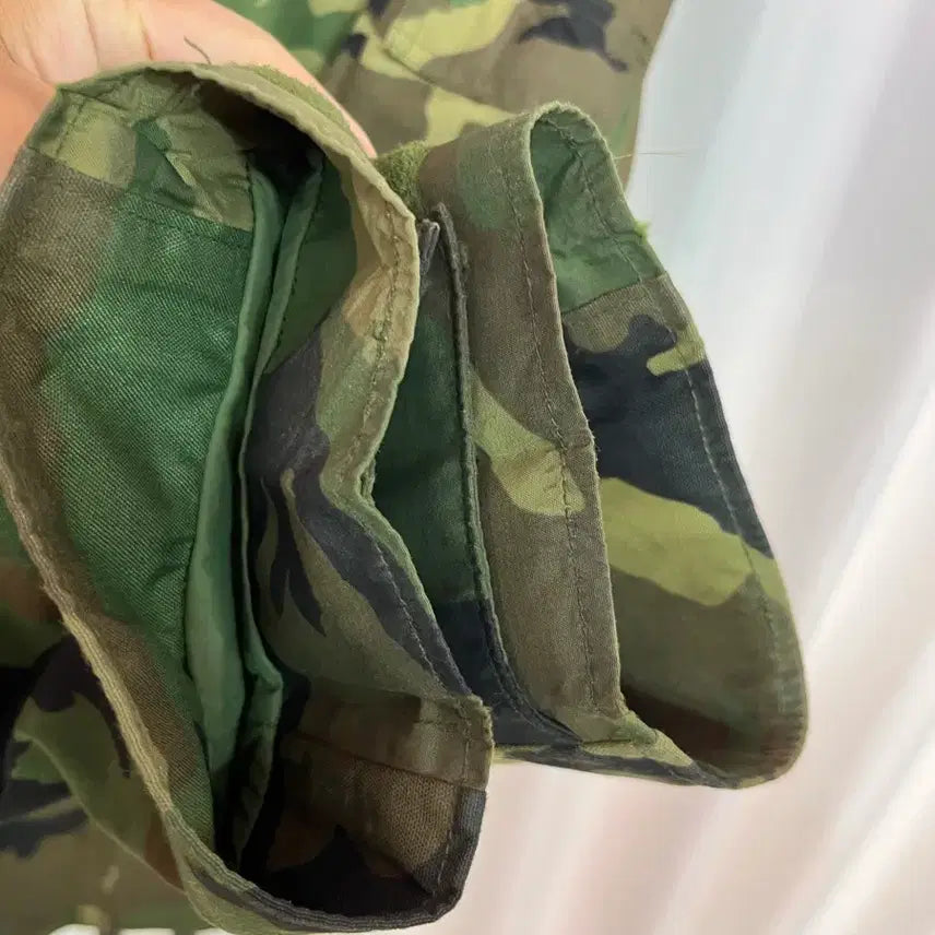 [BUNJANG] US Military 1st Generation Woodland Camo Gore-Tex Jacket / 미군 1세대 우드랜드 카모 고어텍스 L/R 국내 110 추천