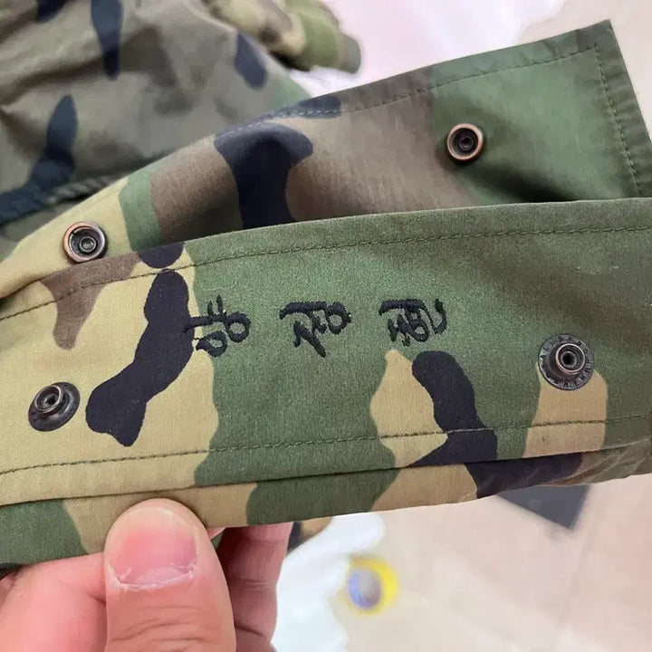 [BUNJANG] US Military 1st Generation Woodland Camo Gore-Tex Jacket / 미군 1세대 우드랜드 카모 고어텍스 L/R 국내 110 추천