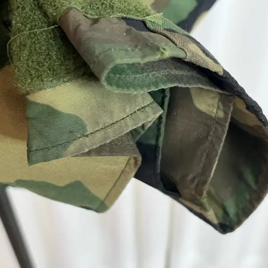 [BUNJANG] US Military 1st Generation Woodland Camo Gore-Tex Jacket / 미군 1세대 우드랜드 카모 고어텍스 L/R 국내 110 추천