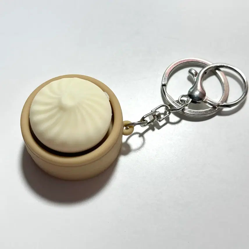 [BUNJANG] Dumpling Clicker Keychain / 만두 클리커 클릭커 딤섬 새상품 키링
