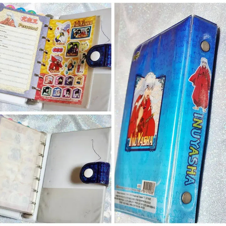 [BUNJANG] Inuyasha 6-Ring Binder Diary Bundle Set / 이누야샤 육공다이어리 3개 일괄